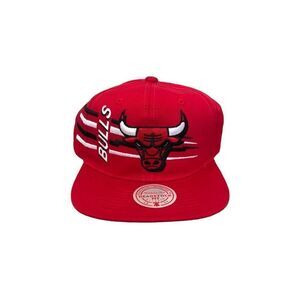 Mitchell & Ness Chicago Bulls Adjustable Snapback Hat Cap One Size